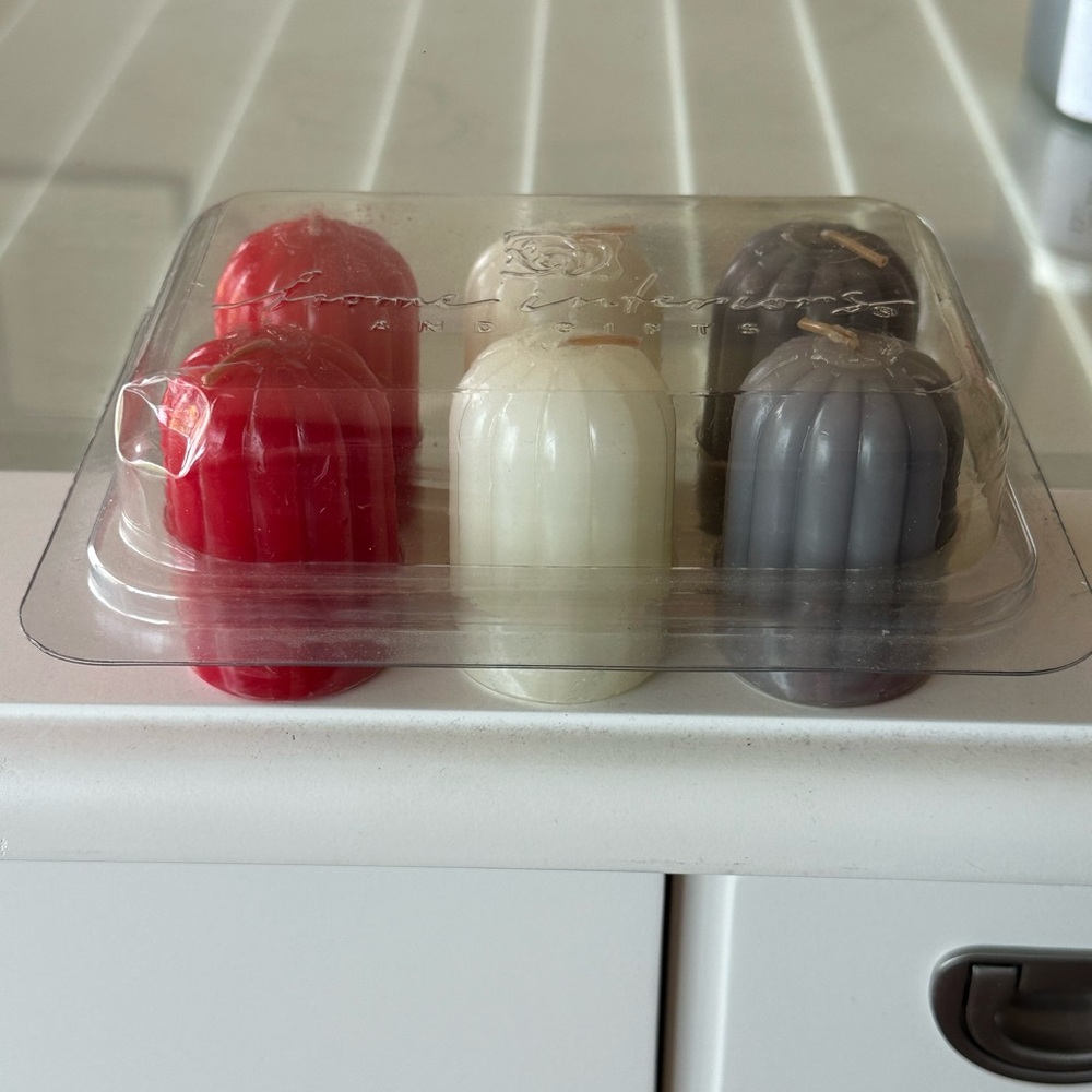 Home interiors and gifts patriotic candle set